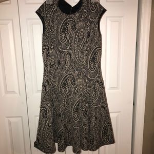 Mid length flare dress